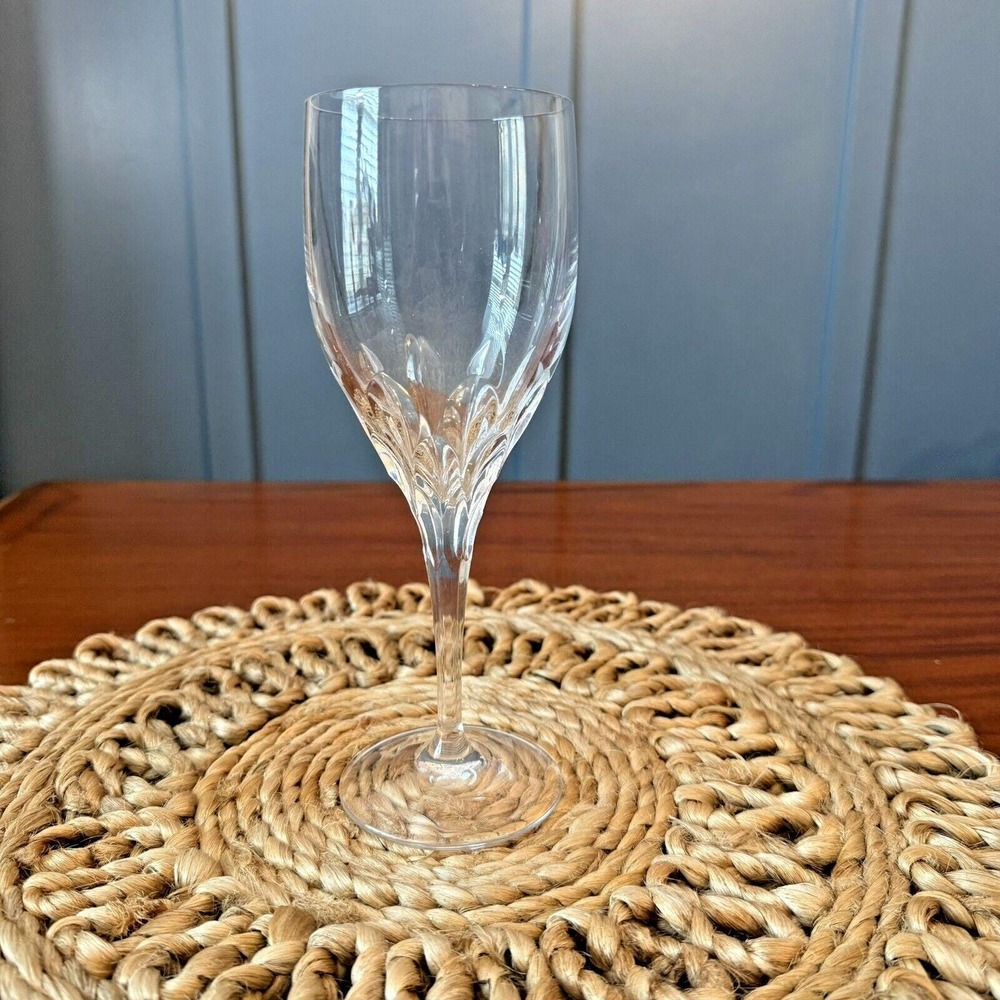 Gorham‎ Crystal Diamond Clear  Wine Water Goblet 167152 Discontinued Germany